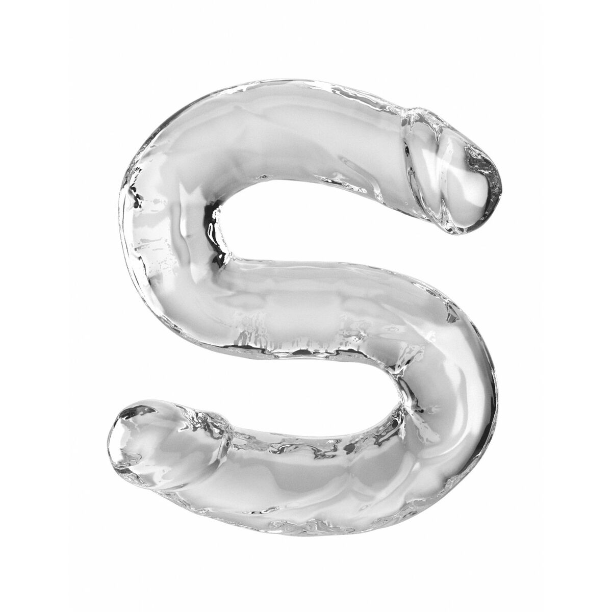 Smekningsapparat Double Penetration Pipedream - King Cock Transparent - 4