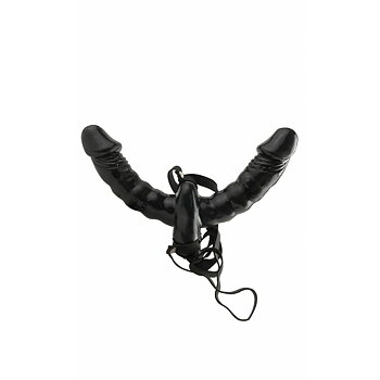 Dubbeldildo Pipedream Svart