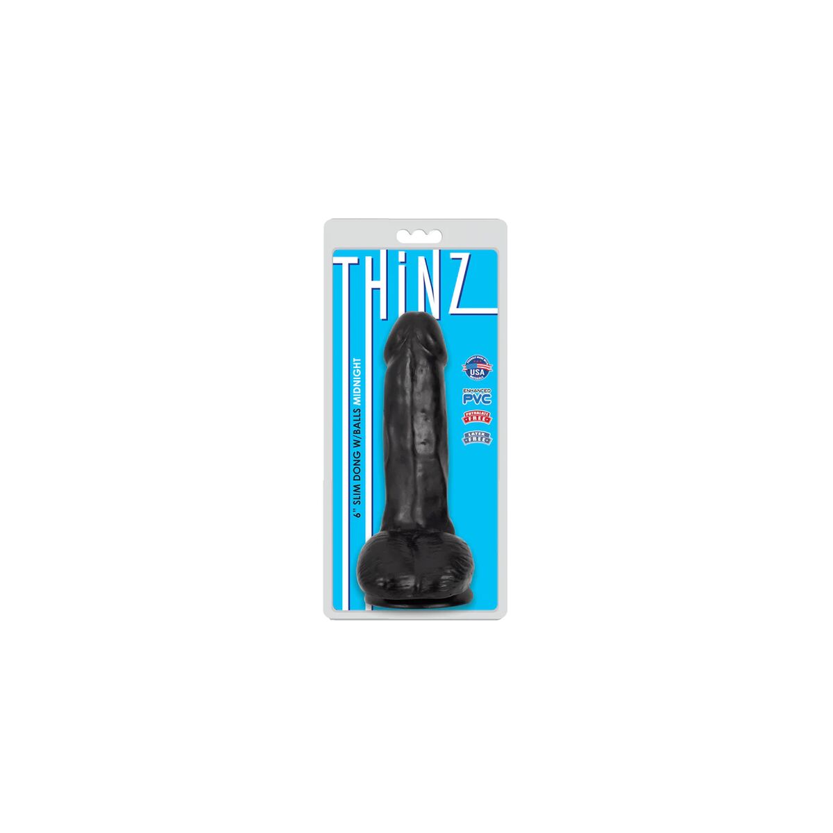 Dildo XR Svart 15,25 cm - 2