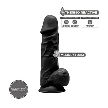 Dildo Silexd Svart