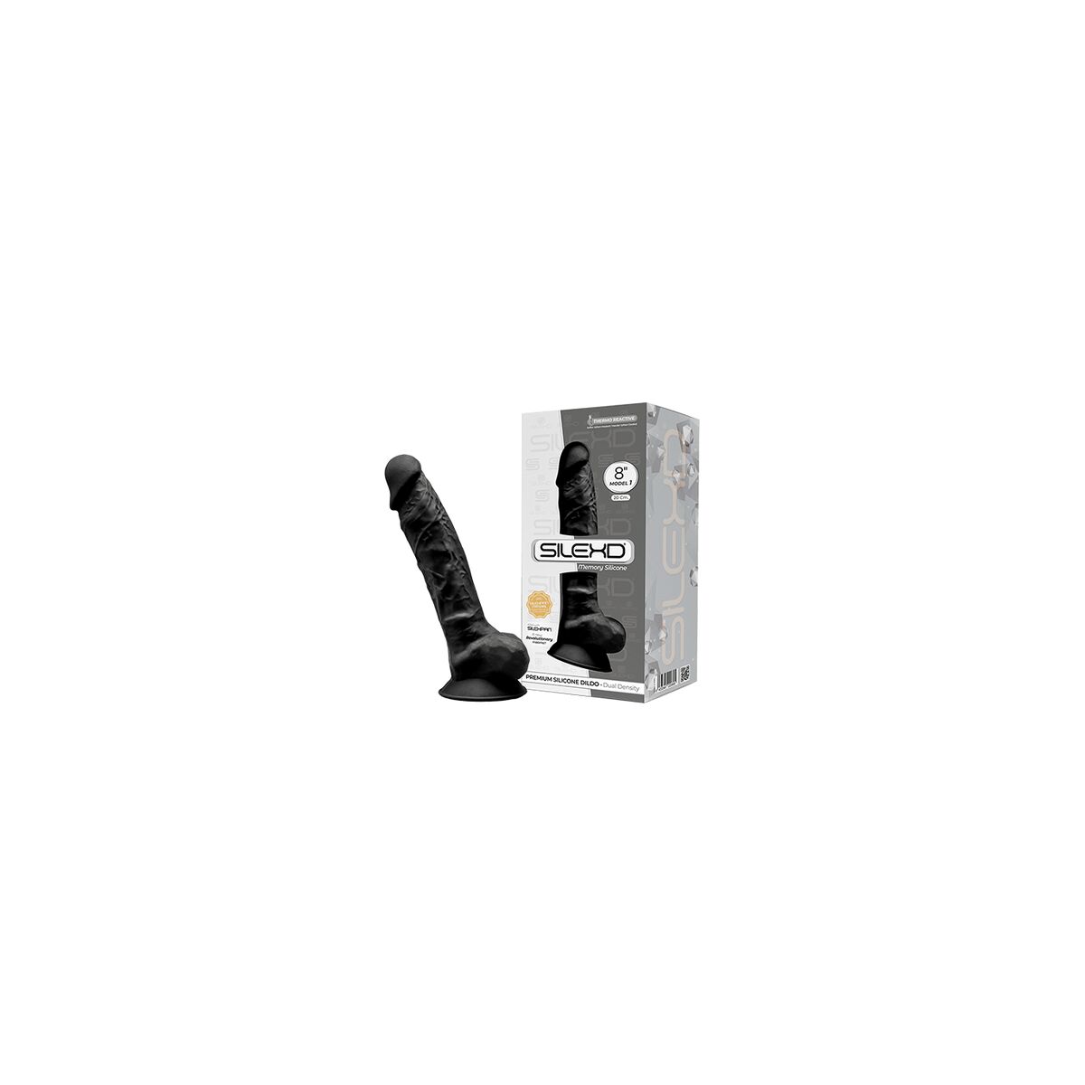 Dildo Silexd Svart - 4