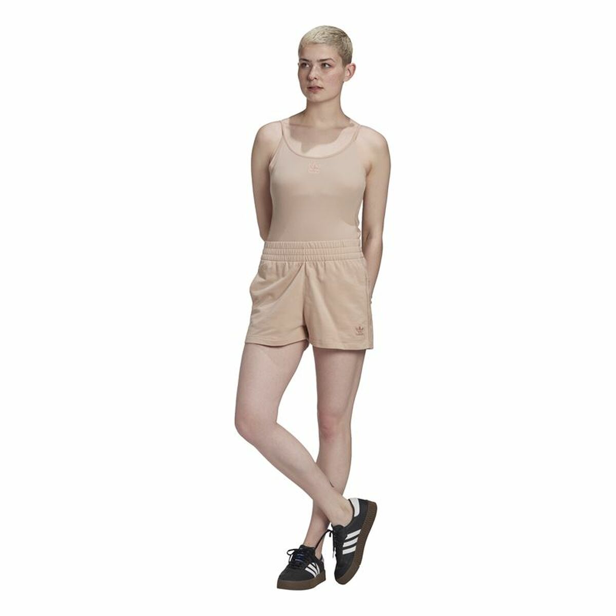 Trikåer Adidas Originals RIbbed Beige - 5