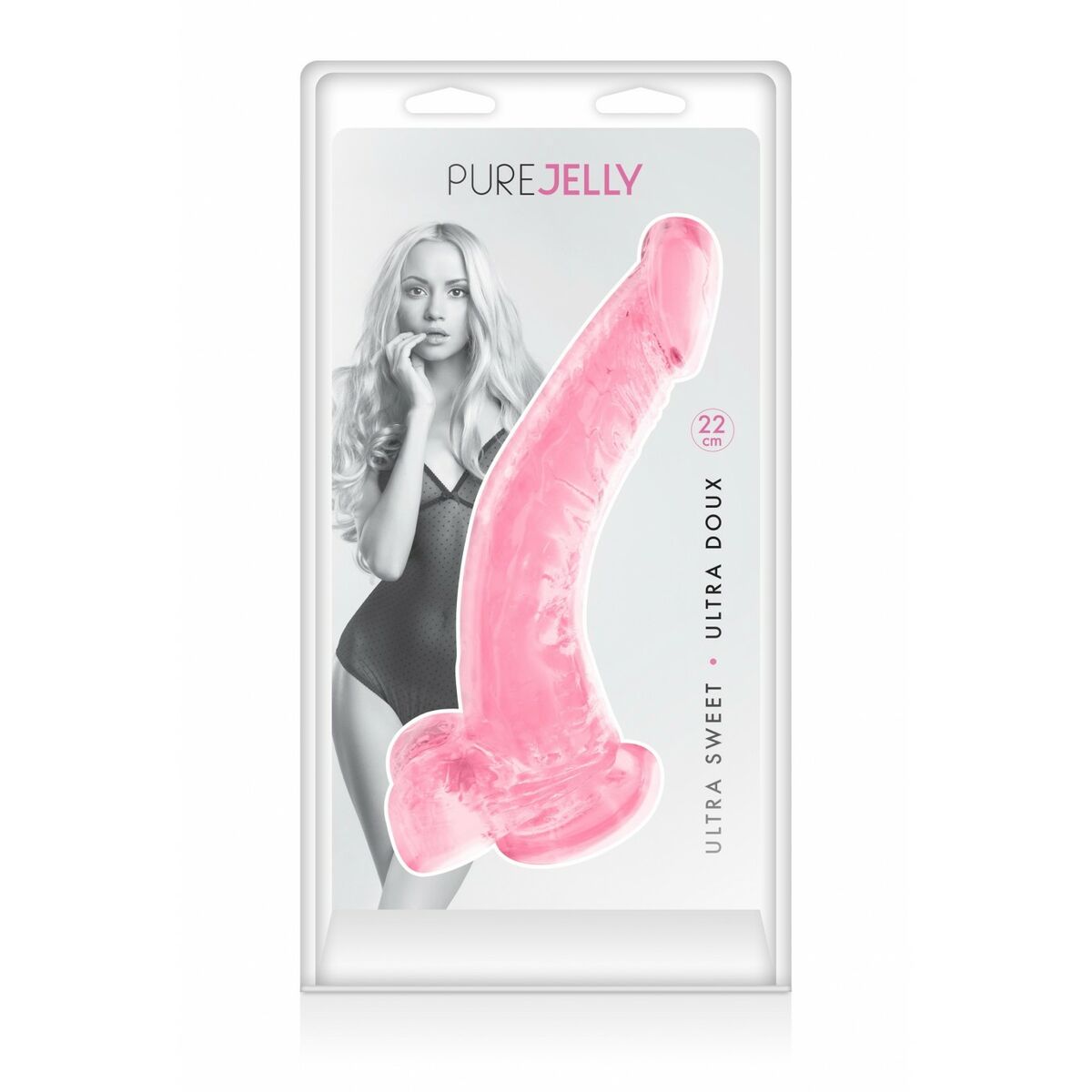 Dildo Pure Jelly Rosa XL - 3