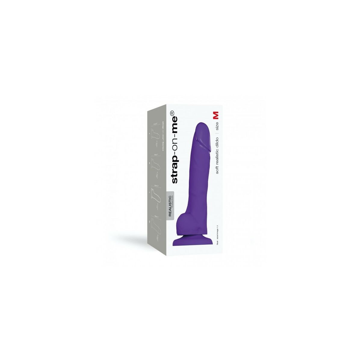 Dildo Strap-on-me 6015902 Purpur - 2