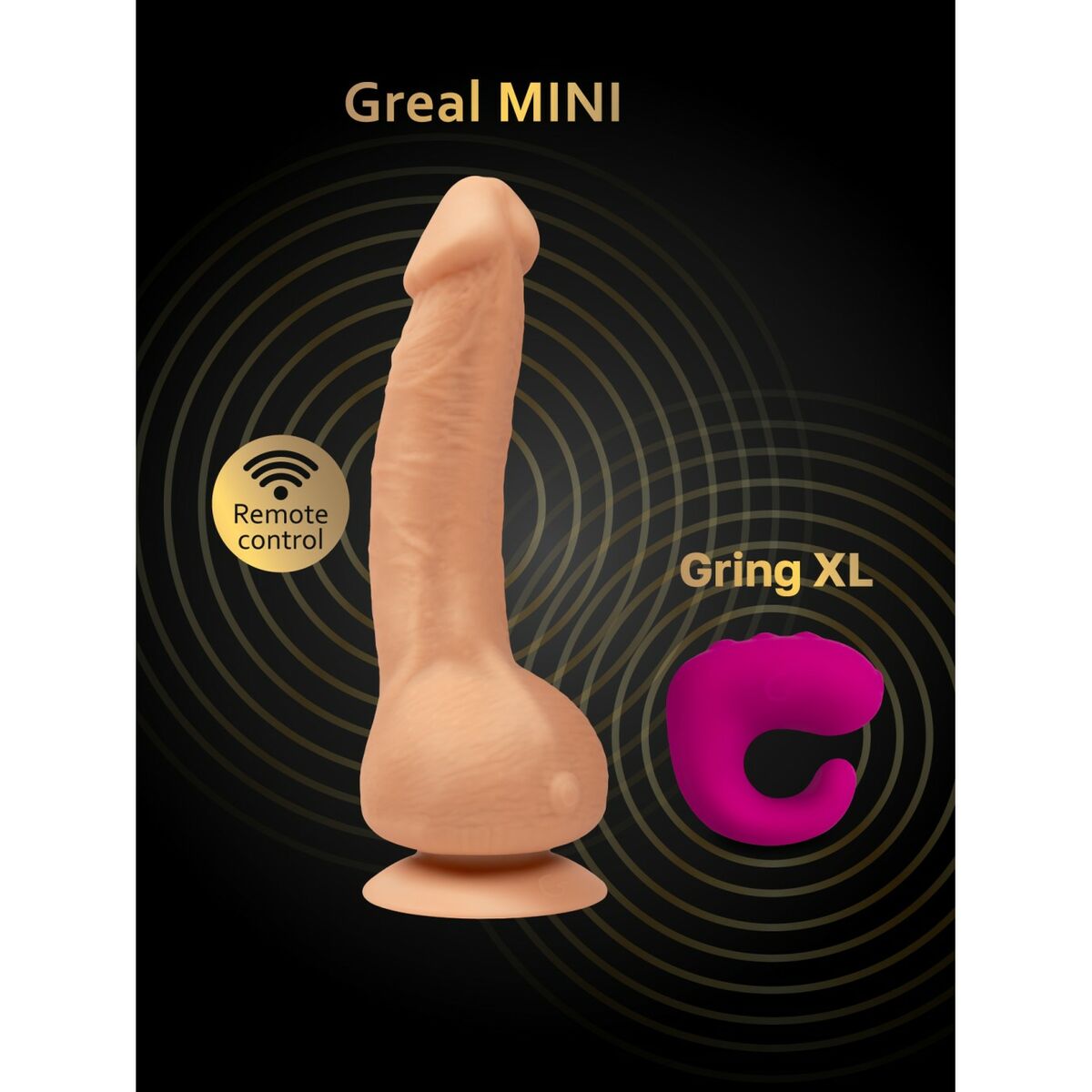 Dildo Gvibe Greal Mini Naturell - 5