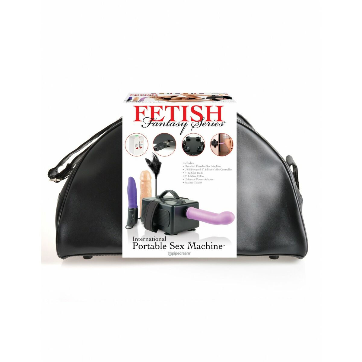 Erotisk Accessoar Pipedream Svart Purpur - 2