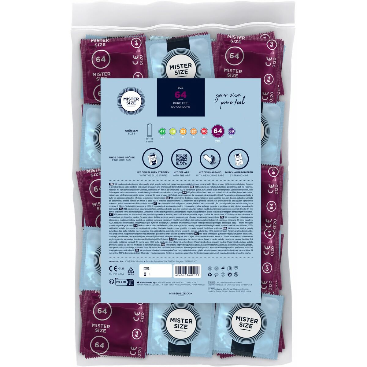 Kondomer Mister Size 100 antal - 2