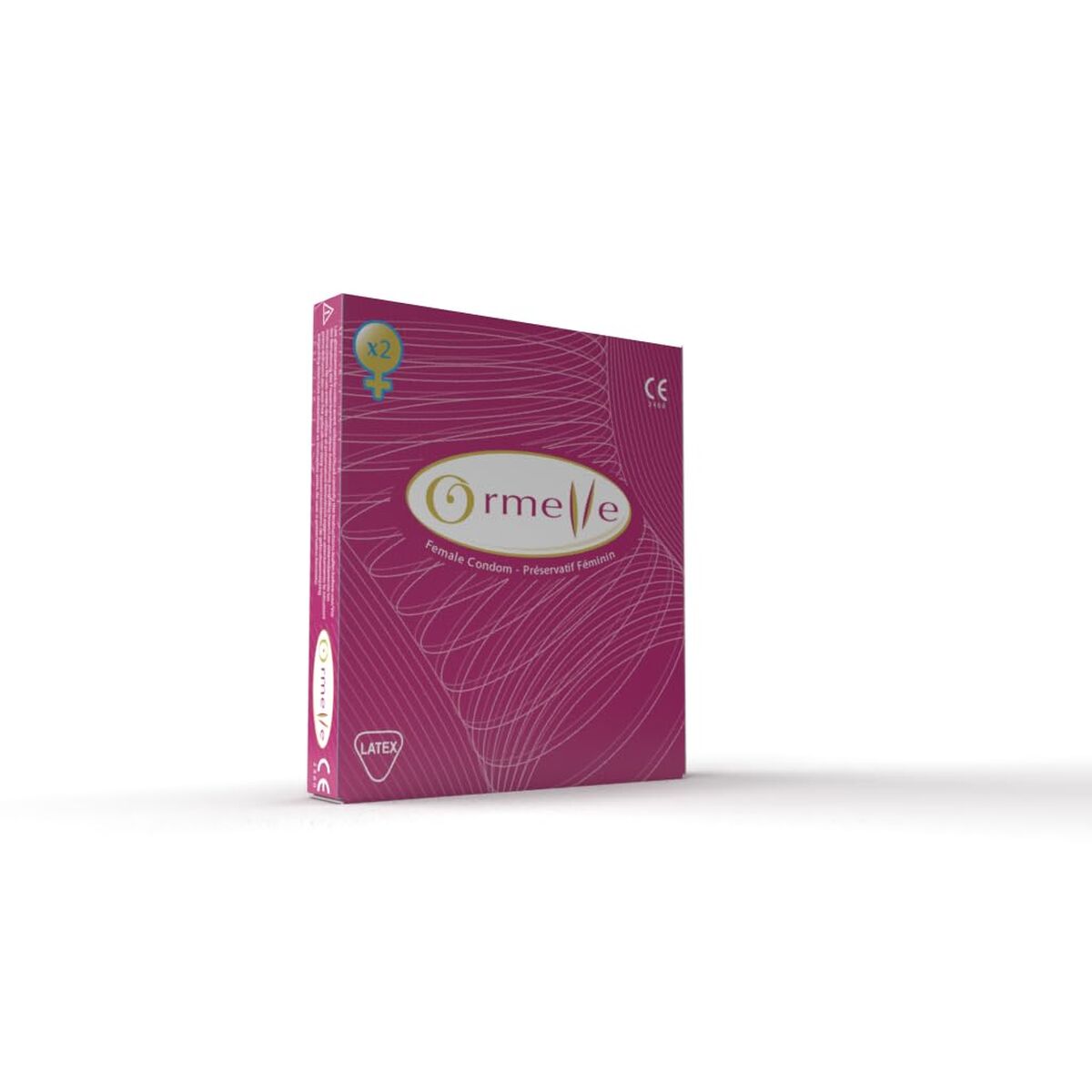 Femidom Kondom för Kvinnor Ormelle 2 antal - 5