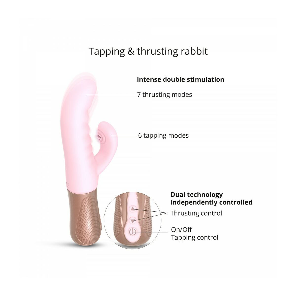 Vibrator Love to Love Rosa - 3