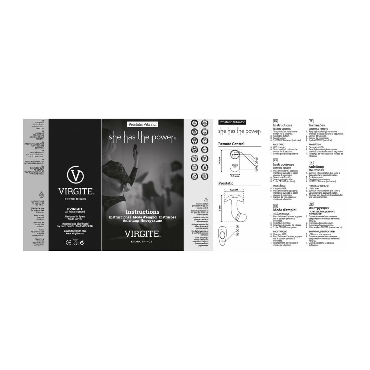 Prostatamassör Virgite - 6