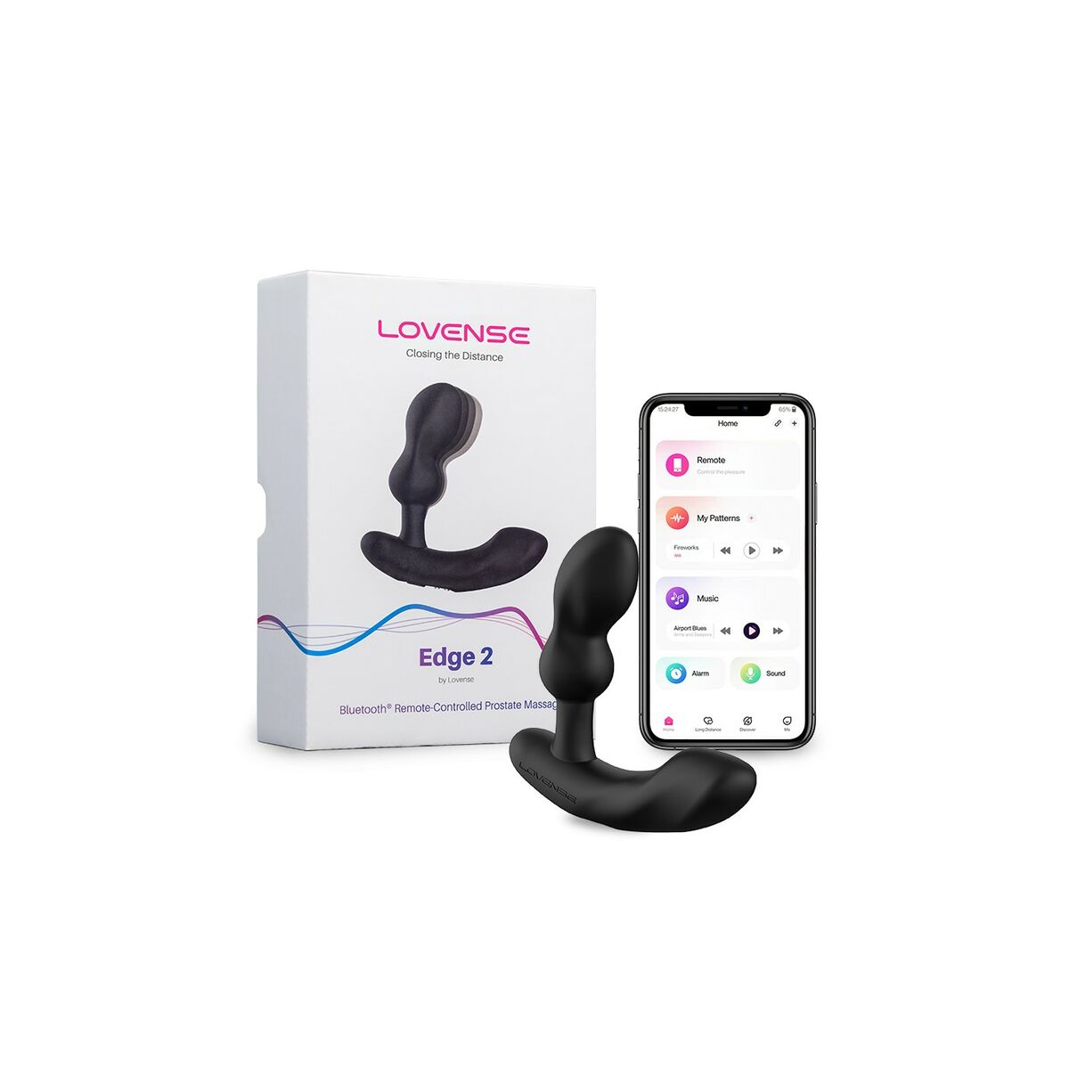 Massageapparat för par Lovense Svart - 2