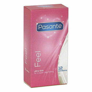 Kondomer Pasante Feel 18 cm (12 uds)