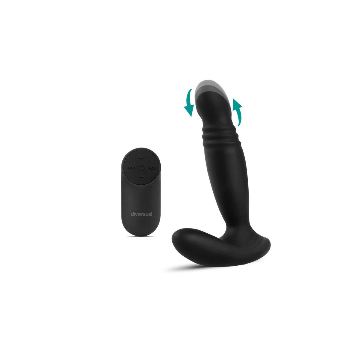 Prostatamassör Diversual Svart - 3