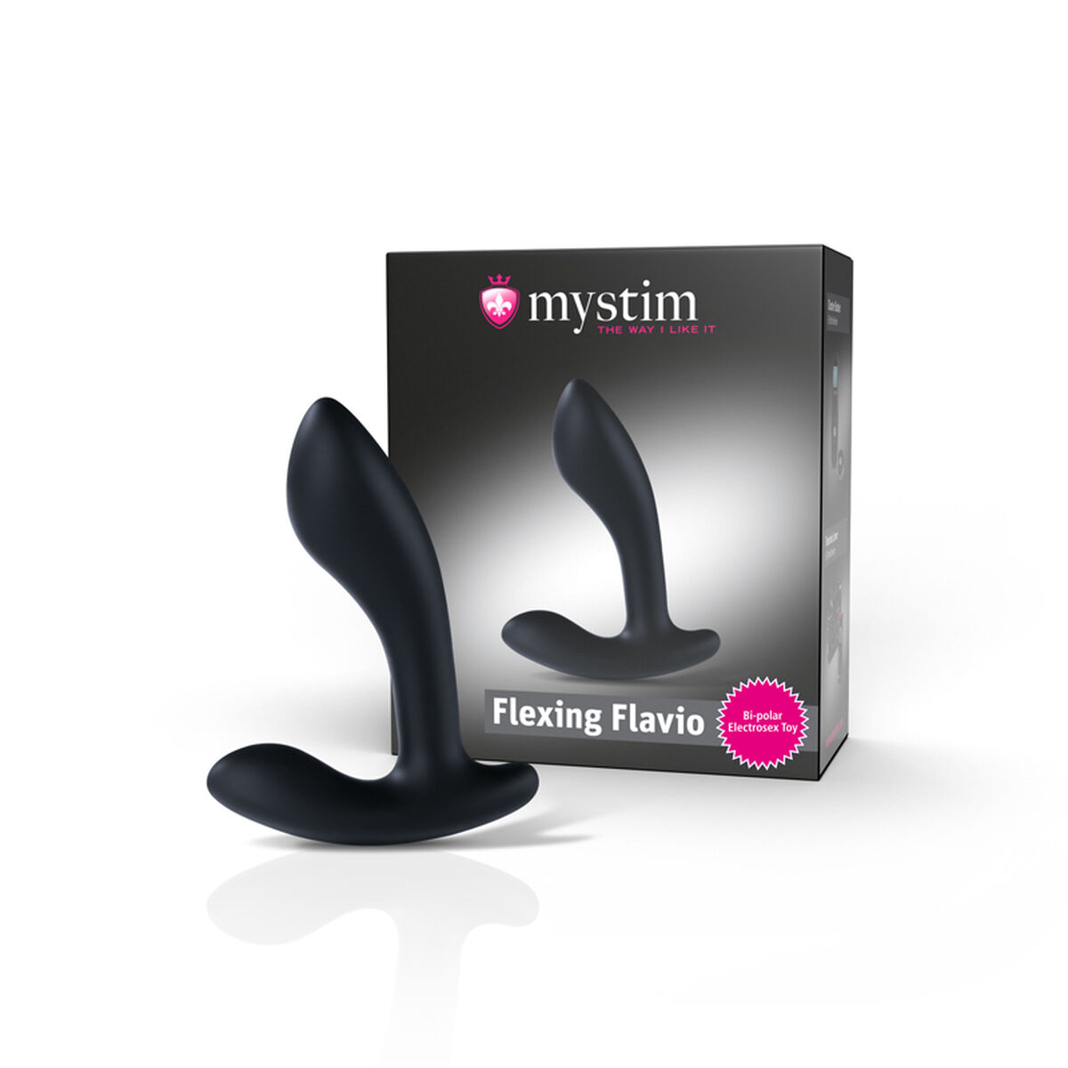 Prostatastimulator Flexing Flavio Electrosex Mystim MS46455 Svart - 5