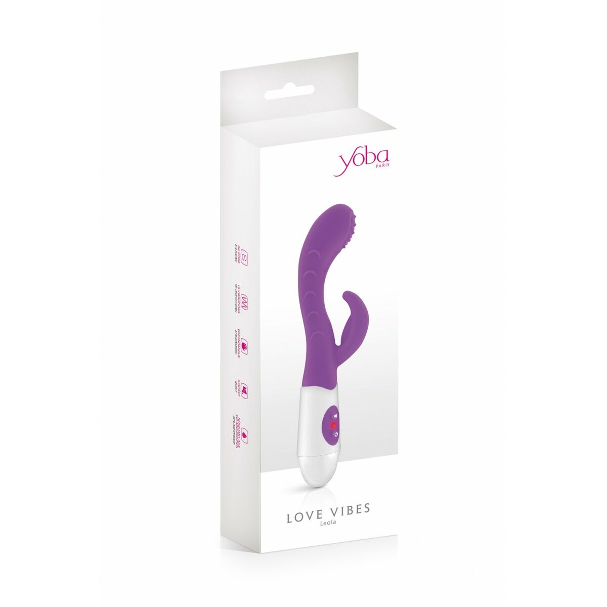 G-spotvibrator Yoba Purpur Silikon - 3