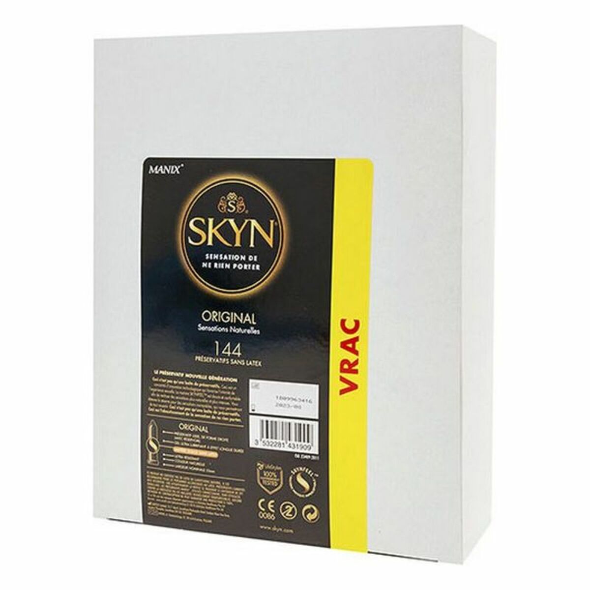 Kondomer Manix 200015 18 cm (144 uds) - 2