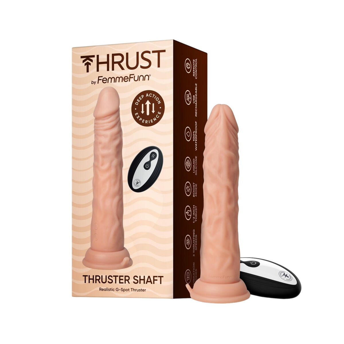 Realistisk dildo FemmeFunn - 8