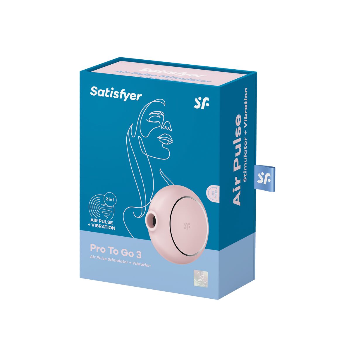 Sugstimulator för klitoris Satisfyer Pro to go 3 Rosa - 5
