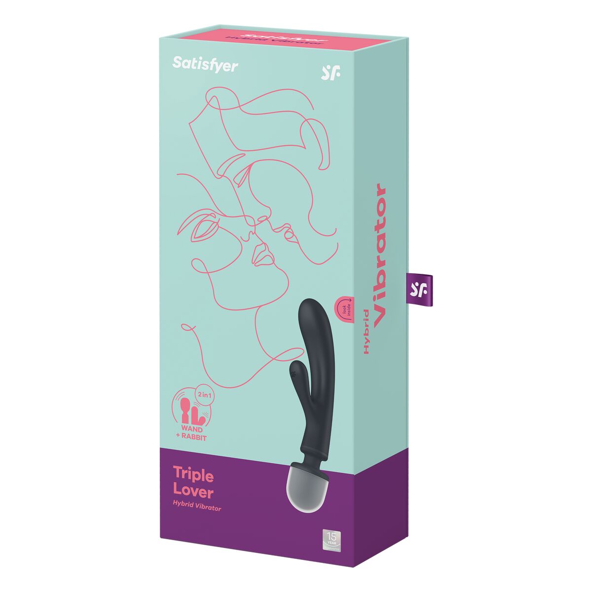Dubbelvibrator Dual Stimulation Vibe Satisfyer Triple Lover - 7