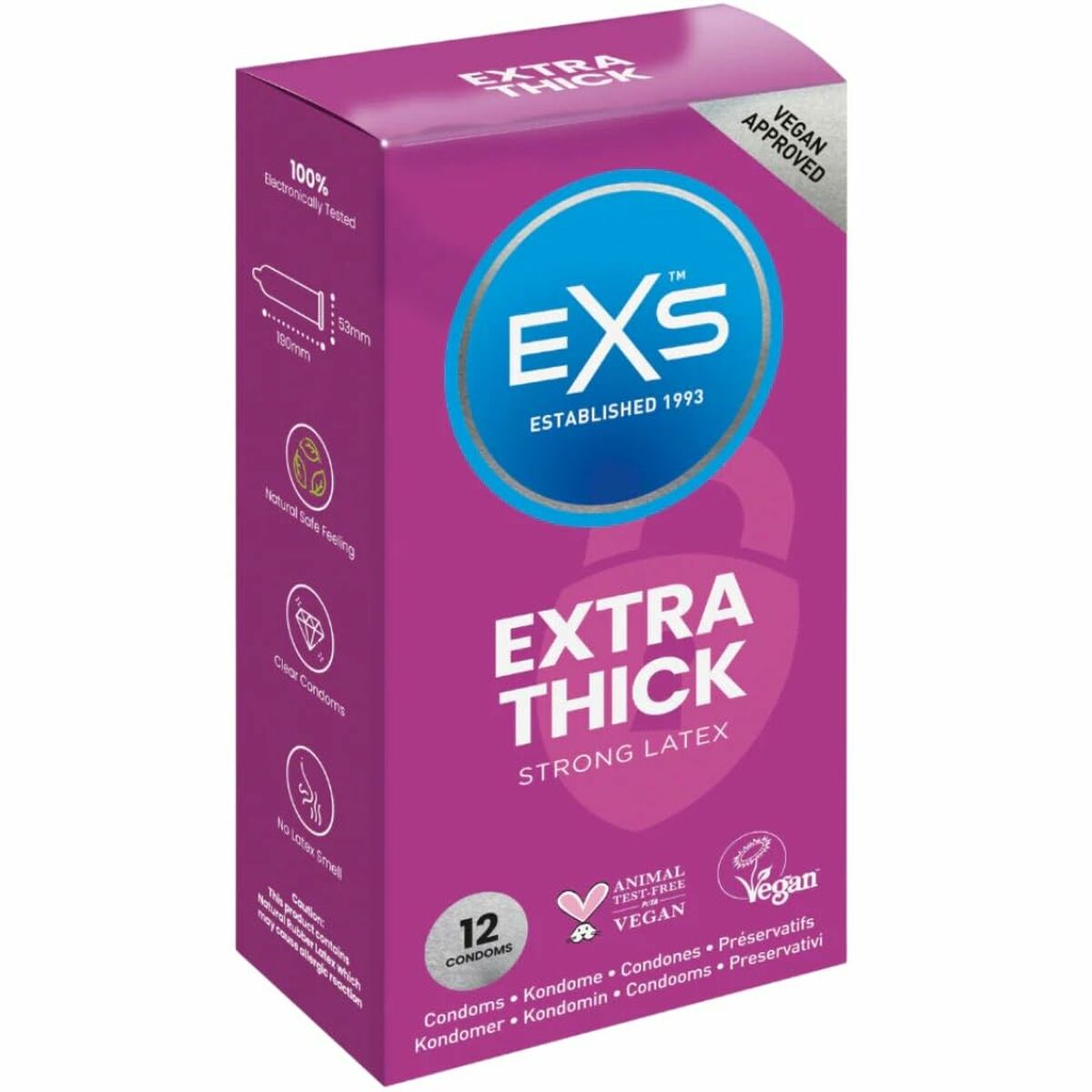 Kondomer EXS Extra Thick 12 antal