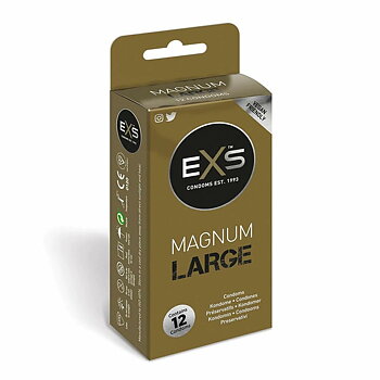 Kondomer EXS Magnum 12 antal