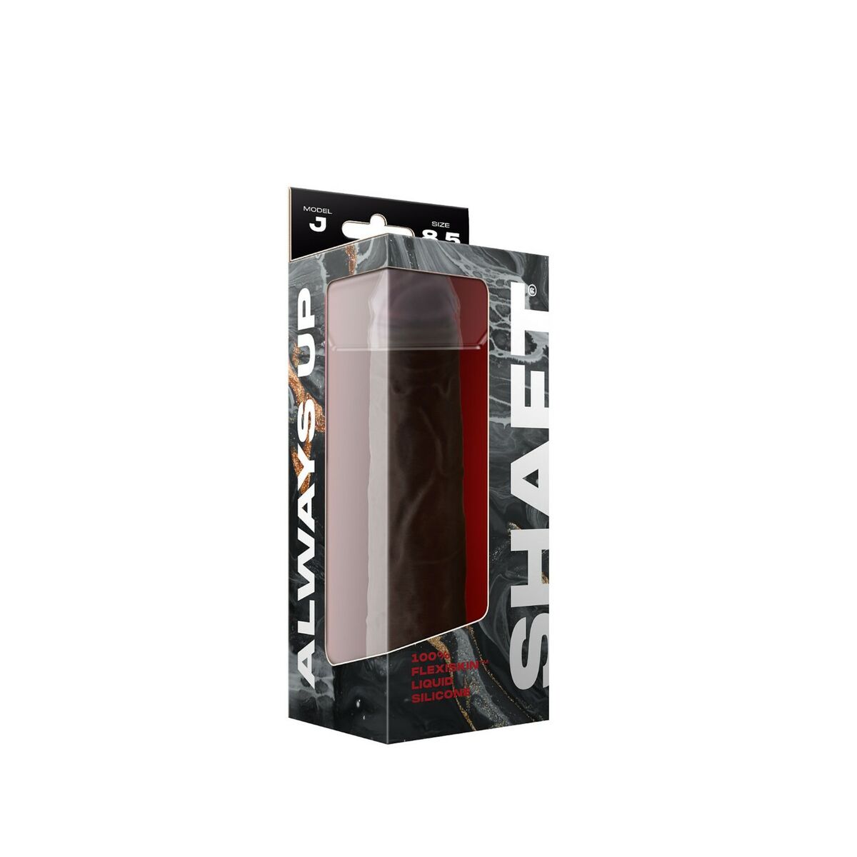 Realistisk dildo Shaft MAHOGANY - 2