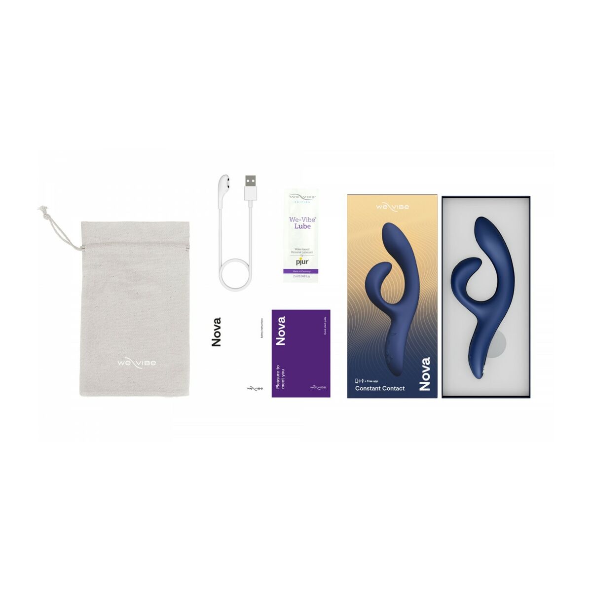 G-spotvibrator We-Vibe Nova 2 Blå - 7