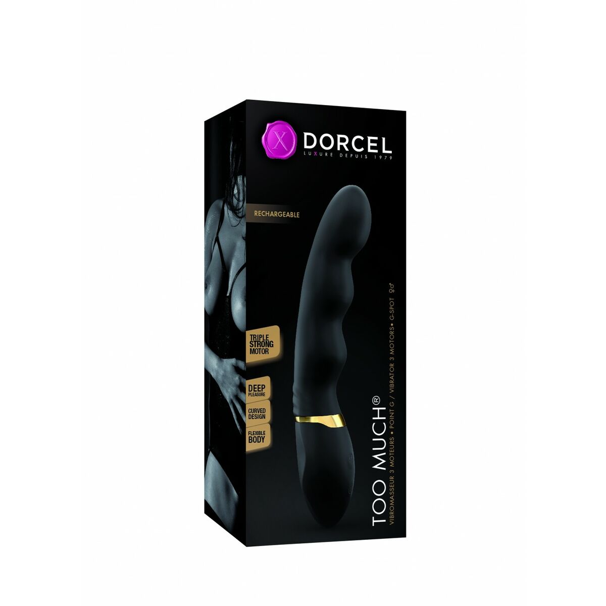 Vibrator Dorcel Too Much 2.0 Svart - 2