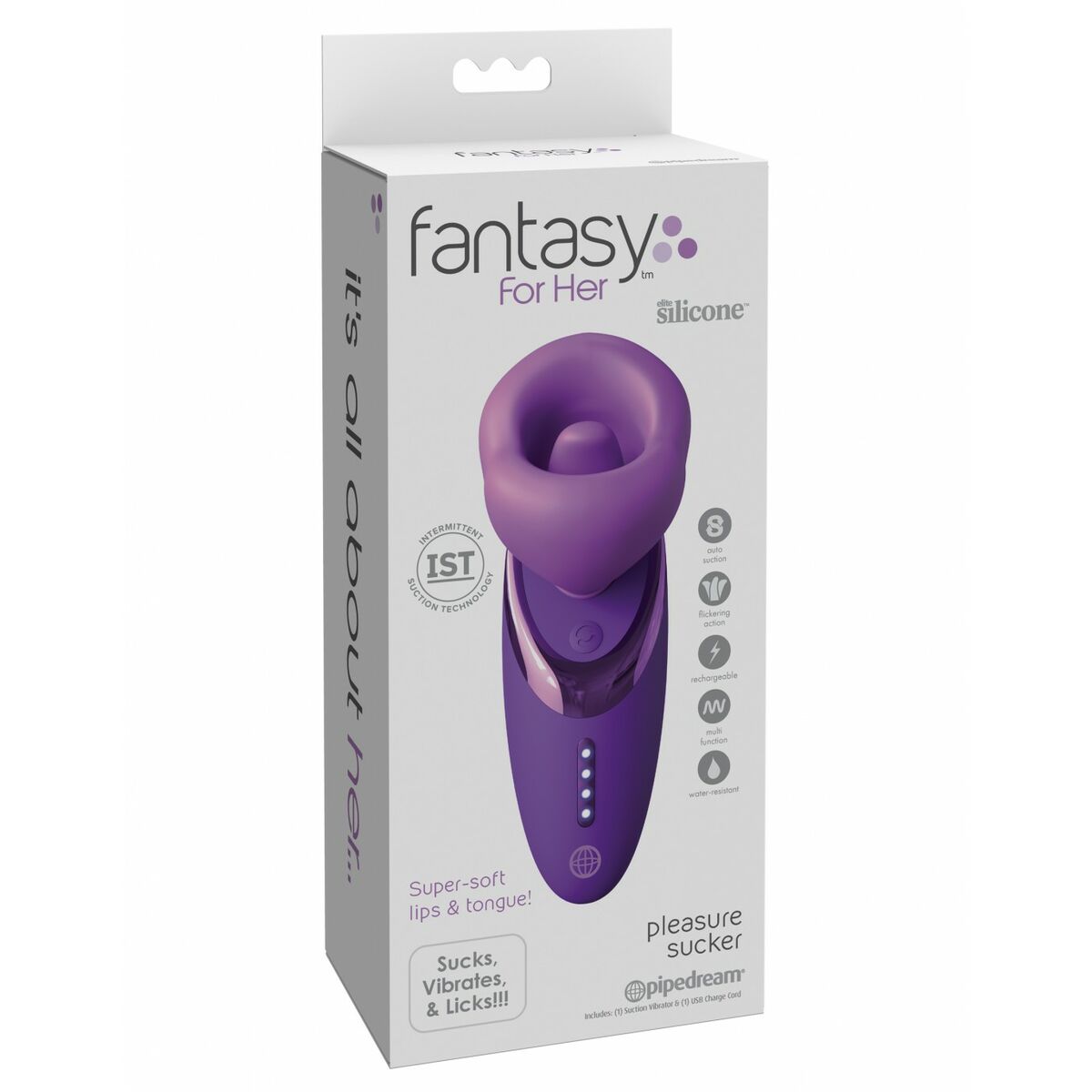 Sugstimulator för klitoris Pipedream - 2