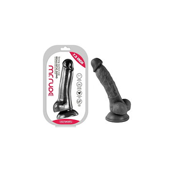 Realistisk dildo VSCNOVELTY Svart 19 cm