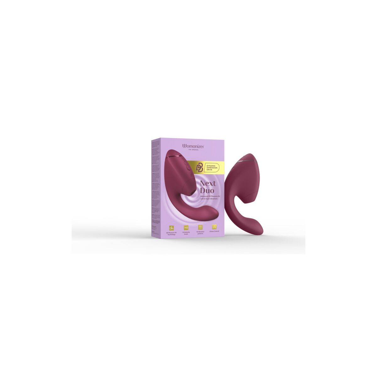 Sugstimulator för klitoris Womanizer Purpur - 2