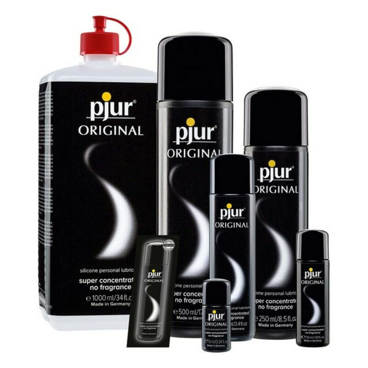 Silikonglidmedel Original Pjur 12044 500 ml - 2