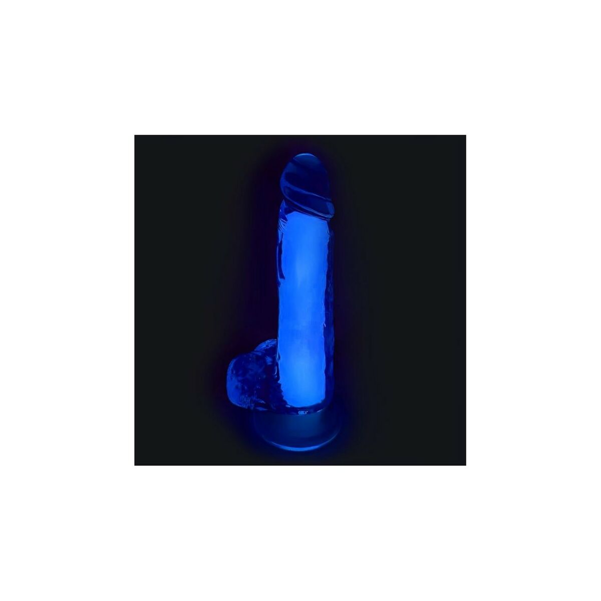 Realistisk dildo VSCNOVELTY TPE Purpur 20 cm - 4