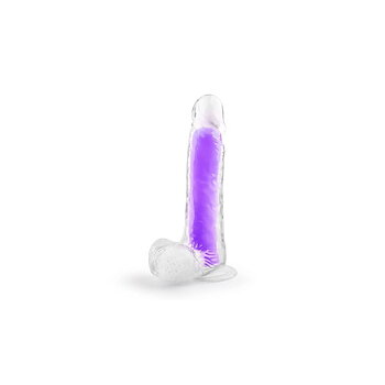 Realistisk dildo VSCNOVELTY TPE Purpur 20 cm