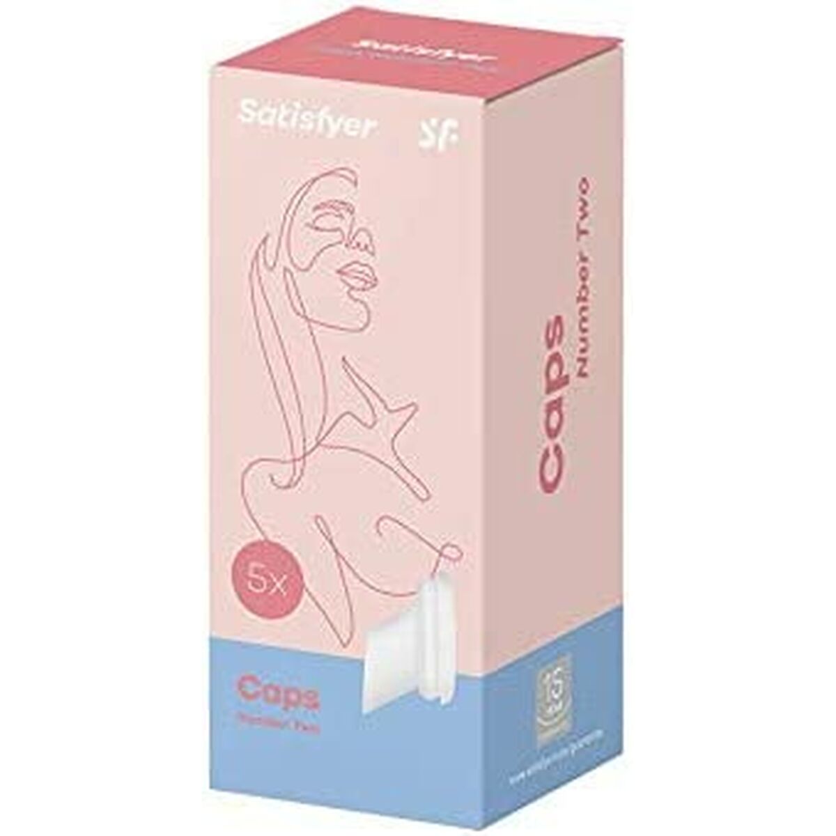 Tillbehör Satisfyer Number Two Air-Pulse Vit - 4