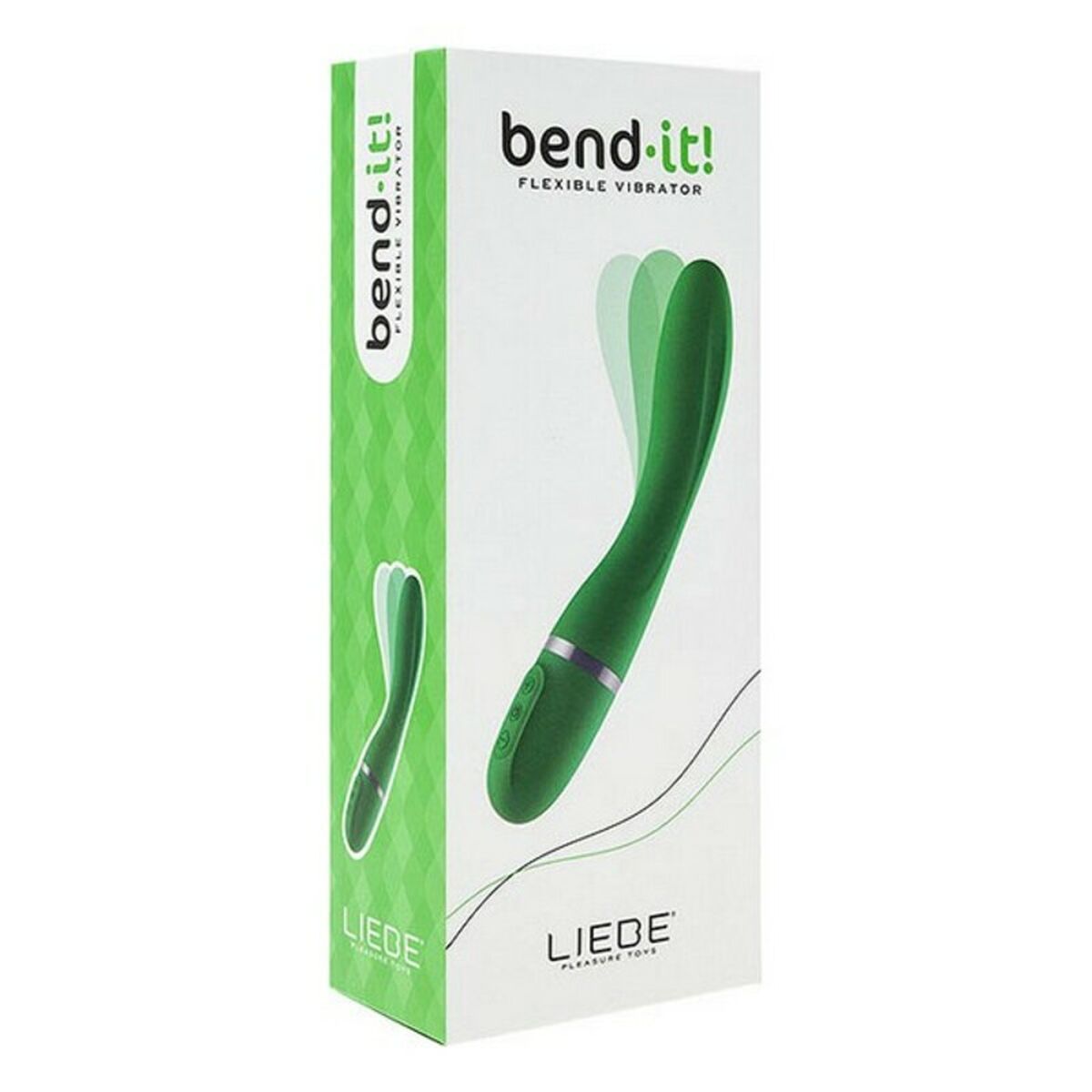 G-spotvibrator Liebe Bend It Summer Grön - 3