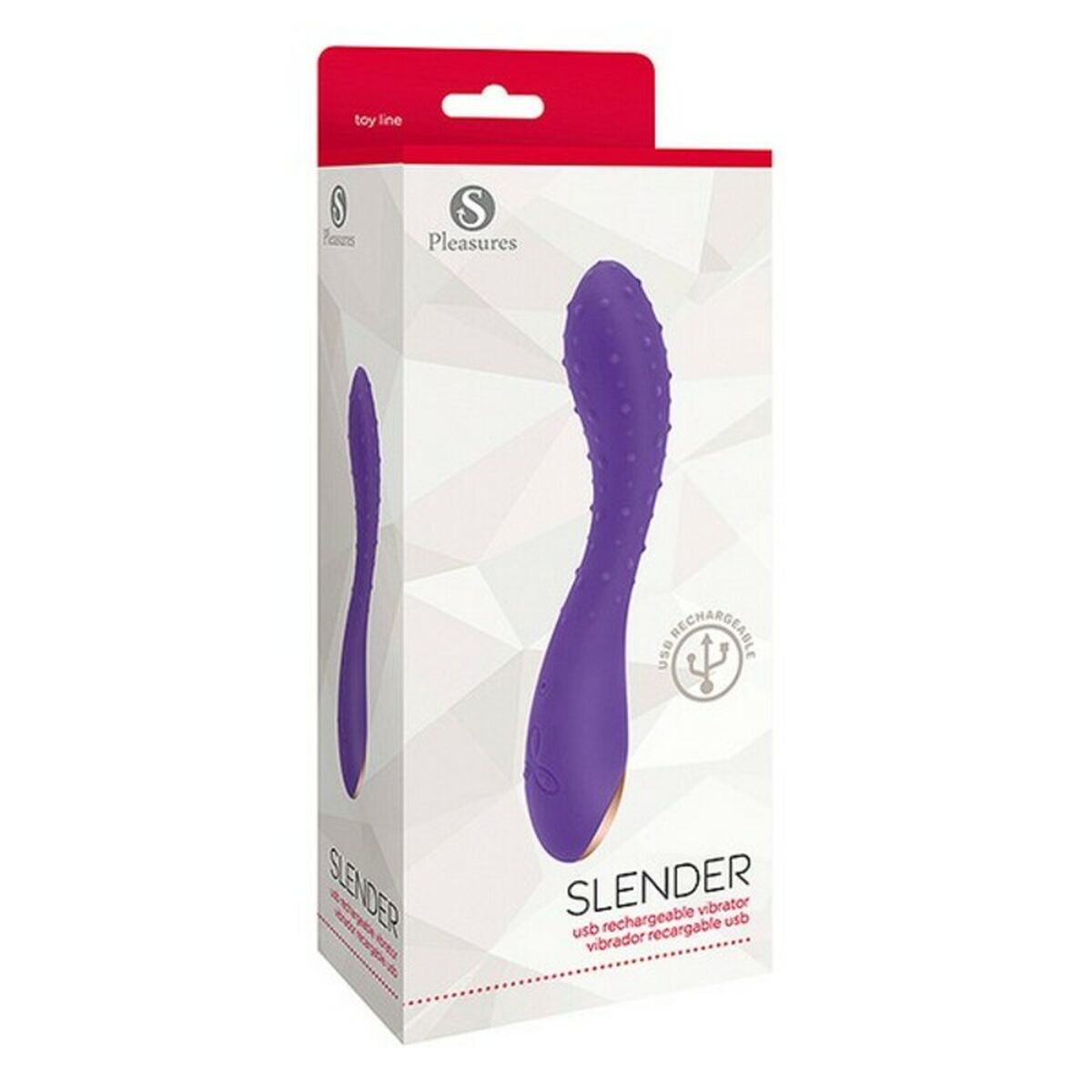 G-spotvibrator S Pleasures Slender Violett - 2