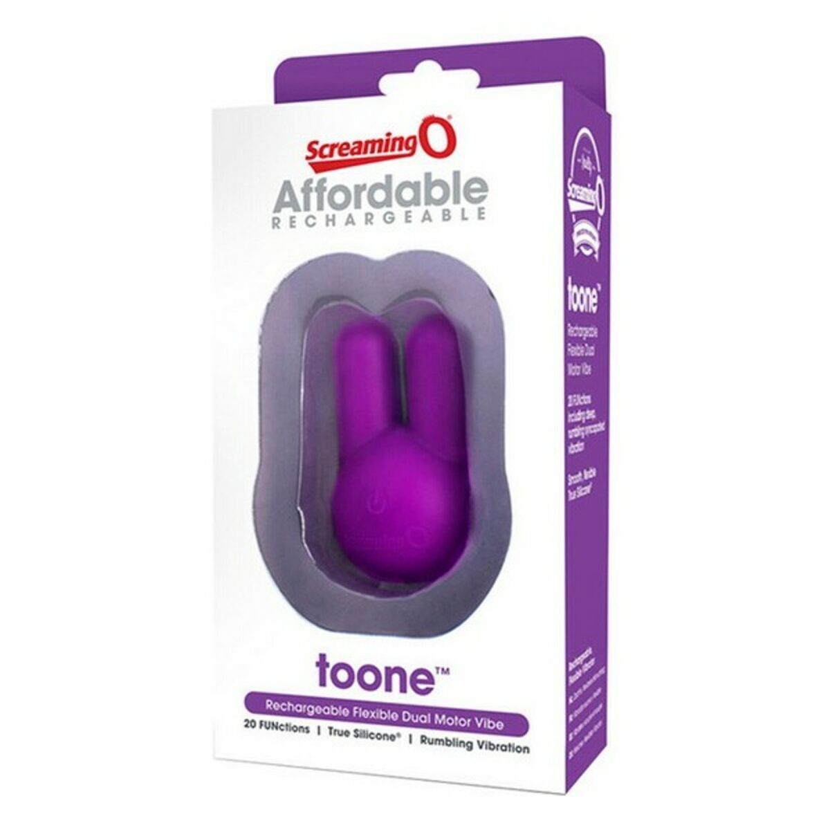Vibrator The Screaming O Affordable Rechargeable Lila - 3