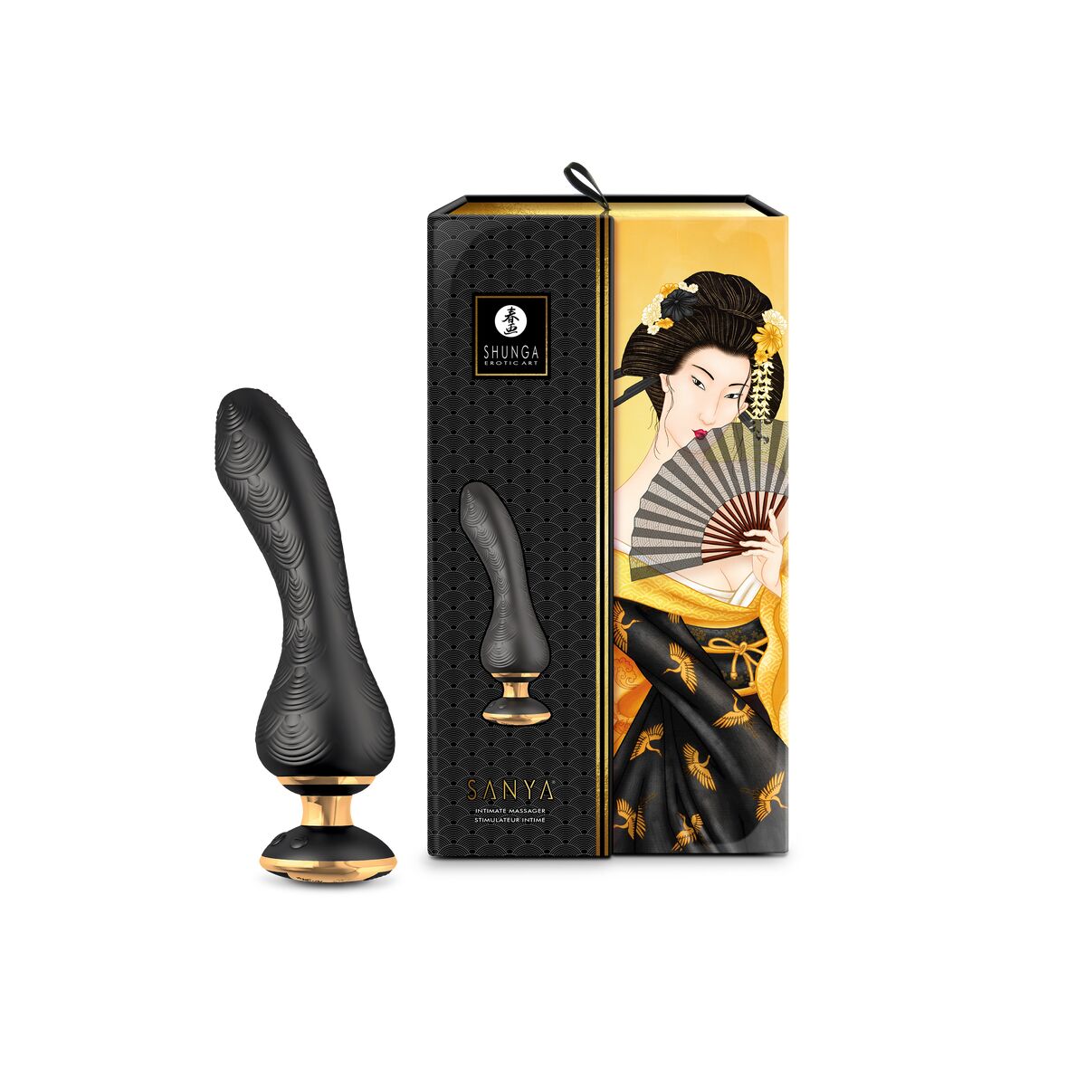 G-spotvibrator Shunga Sanya Svart - 5