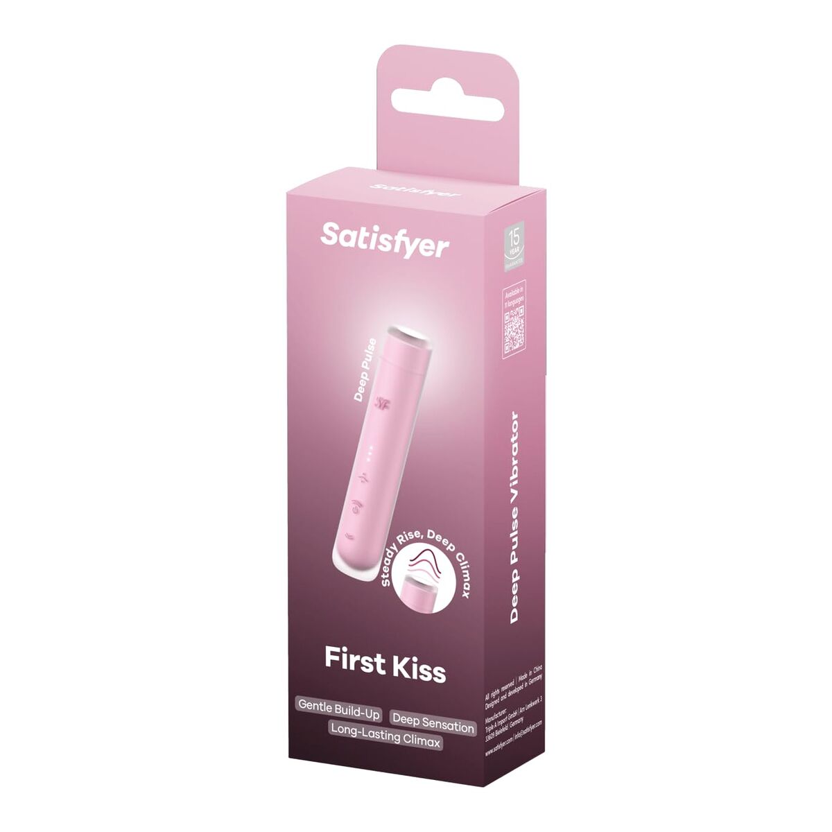Sugstimulator för klitoris Satisfyer Röd - 7