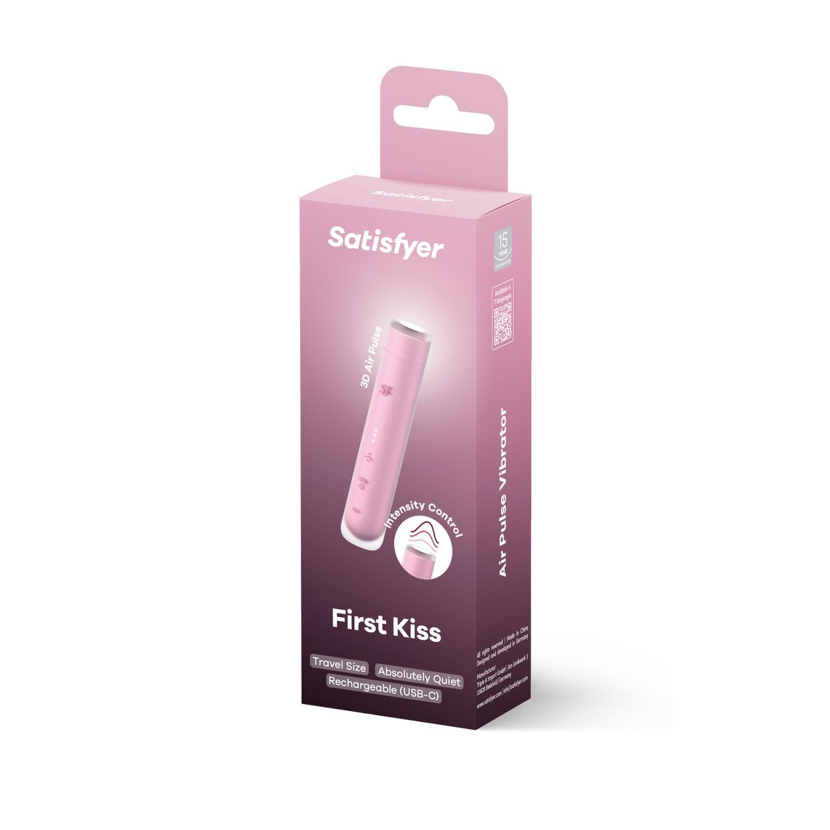 Sugstimulator för klitoris Satisfyer Röd - 3