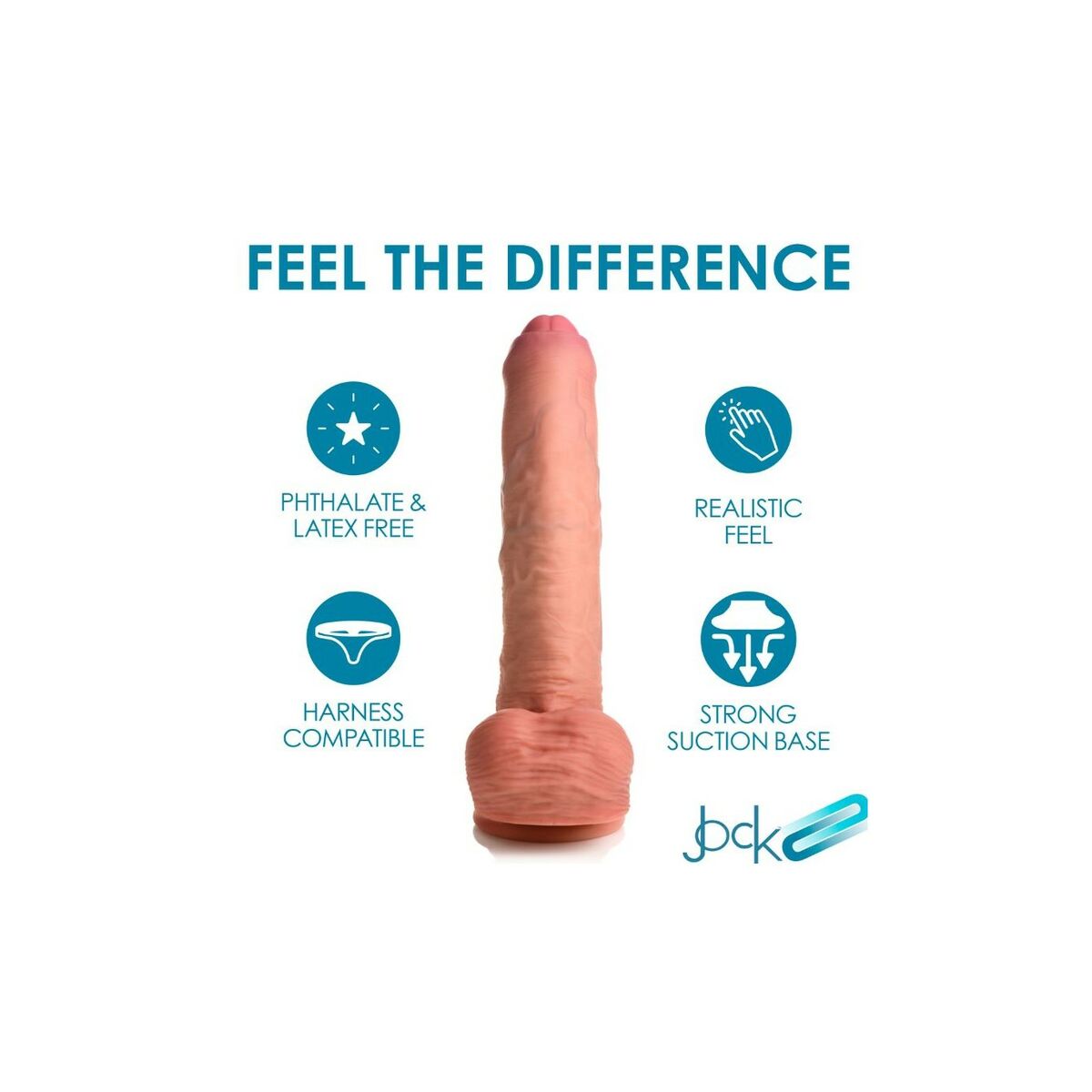 Realistisk dildo XR 25 cm - 6