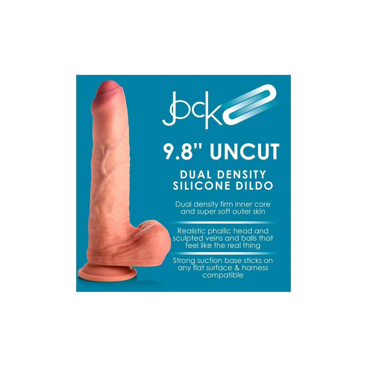 Realistisk dildo XR 25 cm - 4