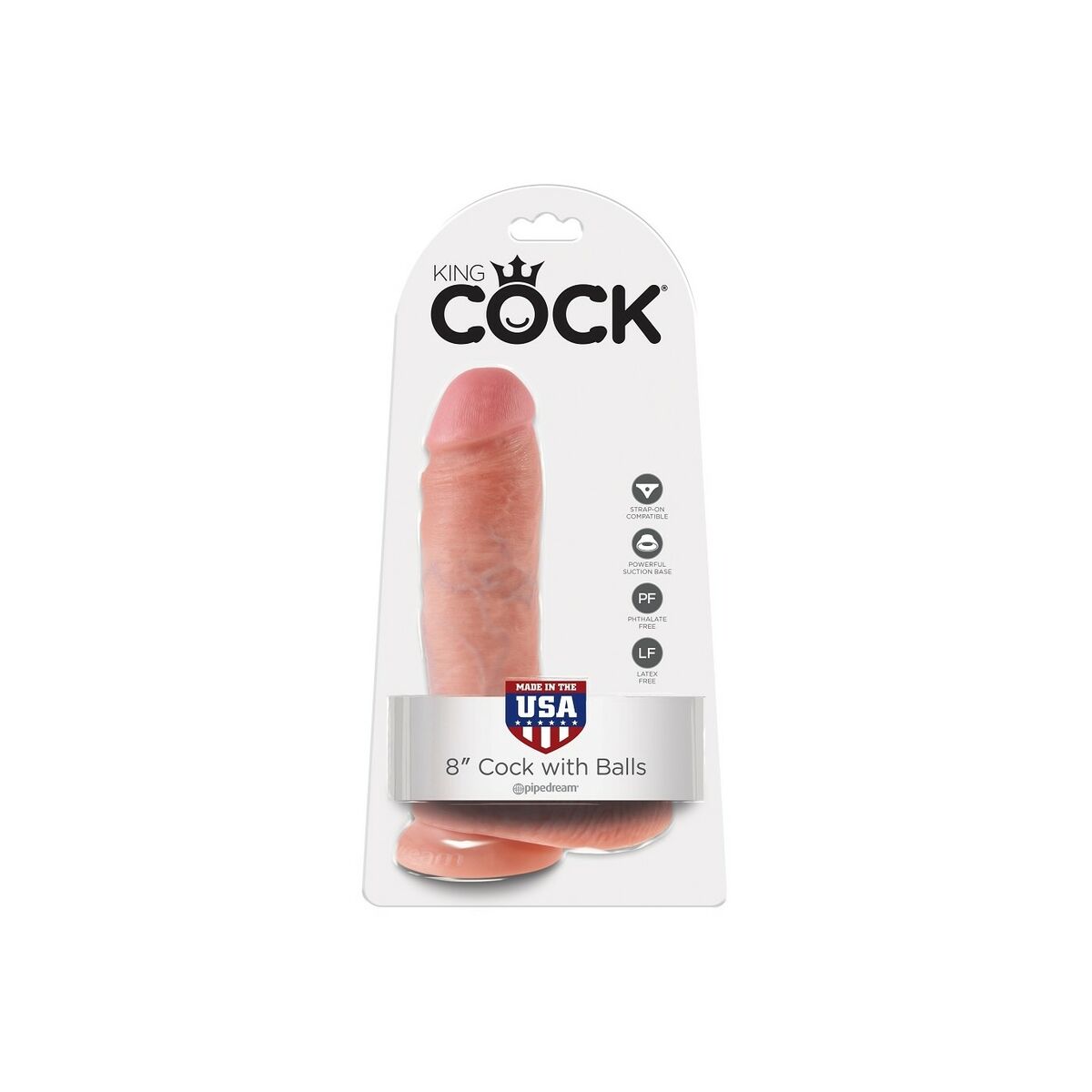 Realistisk penis King Cock 12520 - 2