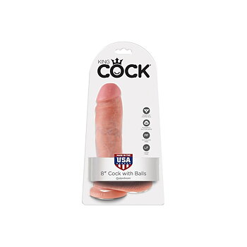 Realistisk penis King Cock 12520