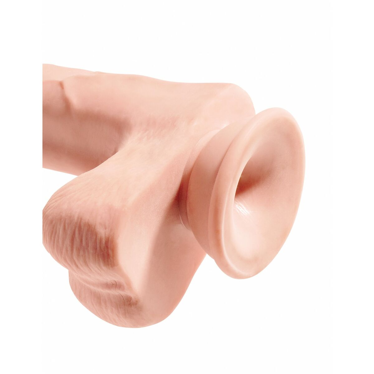 Realistisk dildo Pipedream - King Cock Plast Naturell - 7
