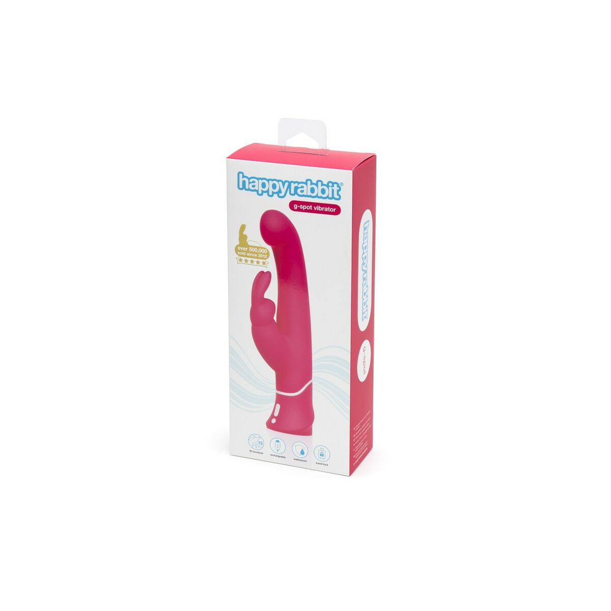 Kanindildo Happy Rabbit G-Spot Fuchsia - 5