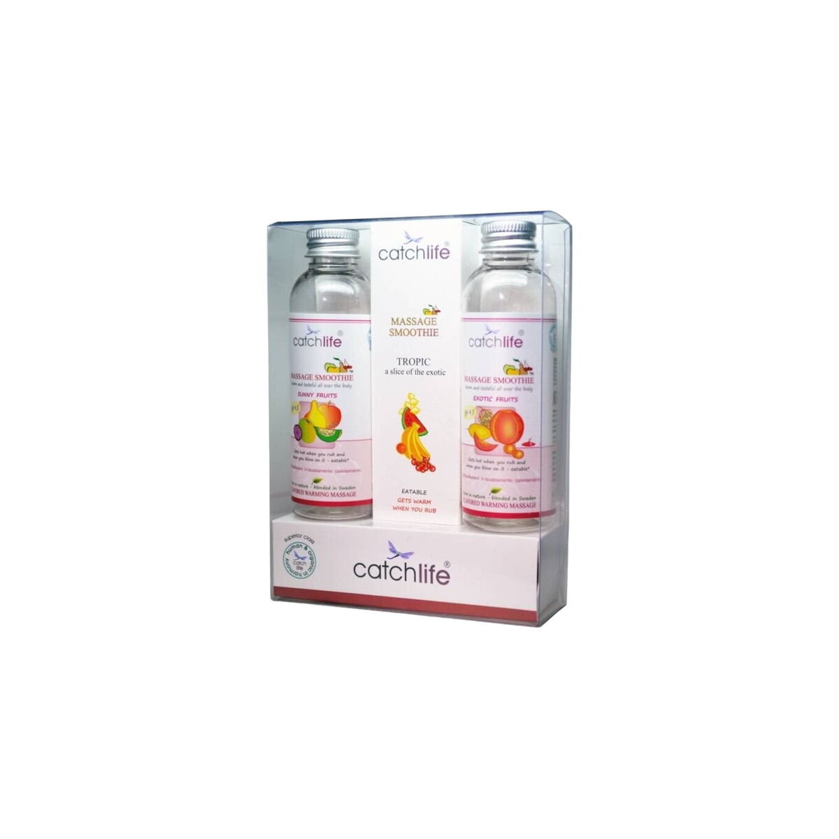 Glidmedel Nature Body 2 x 75 ml Tropiska frukter - 2