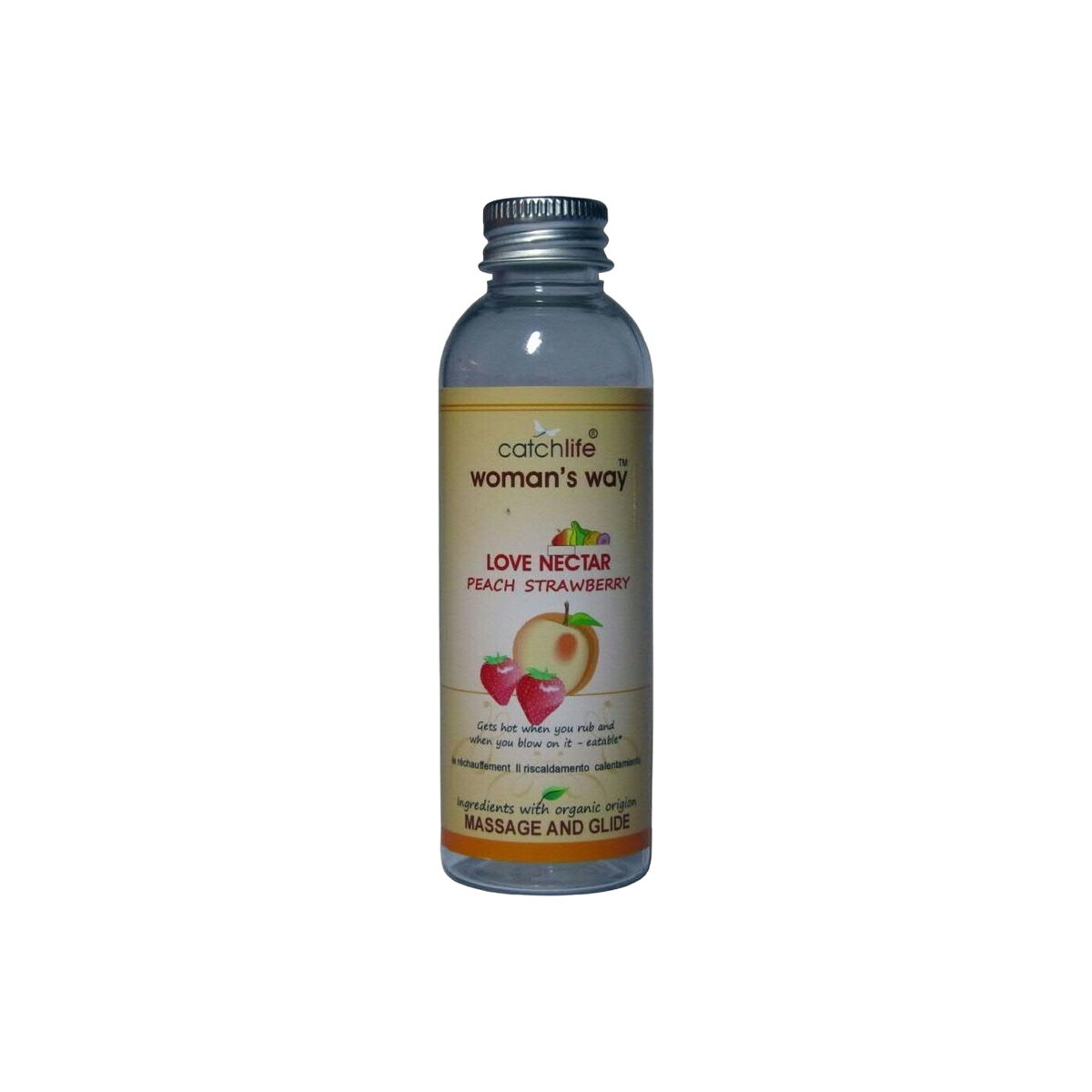 Glidmedel Nature Body 75 ml Jordgubbe Persika - 2
