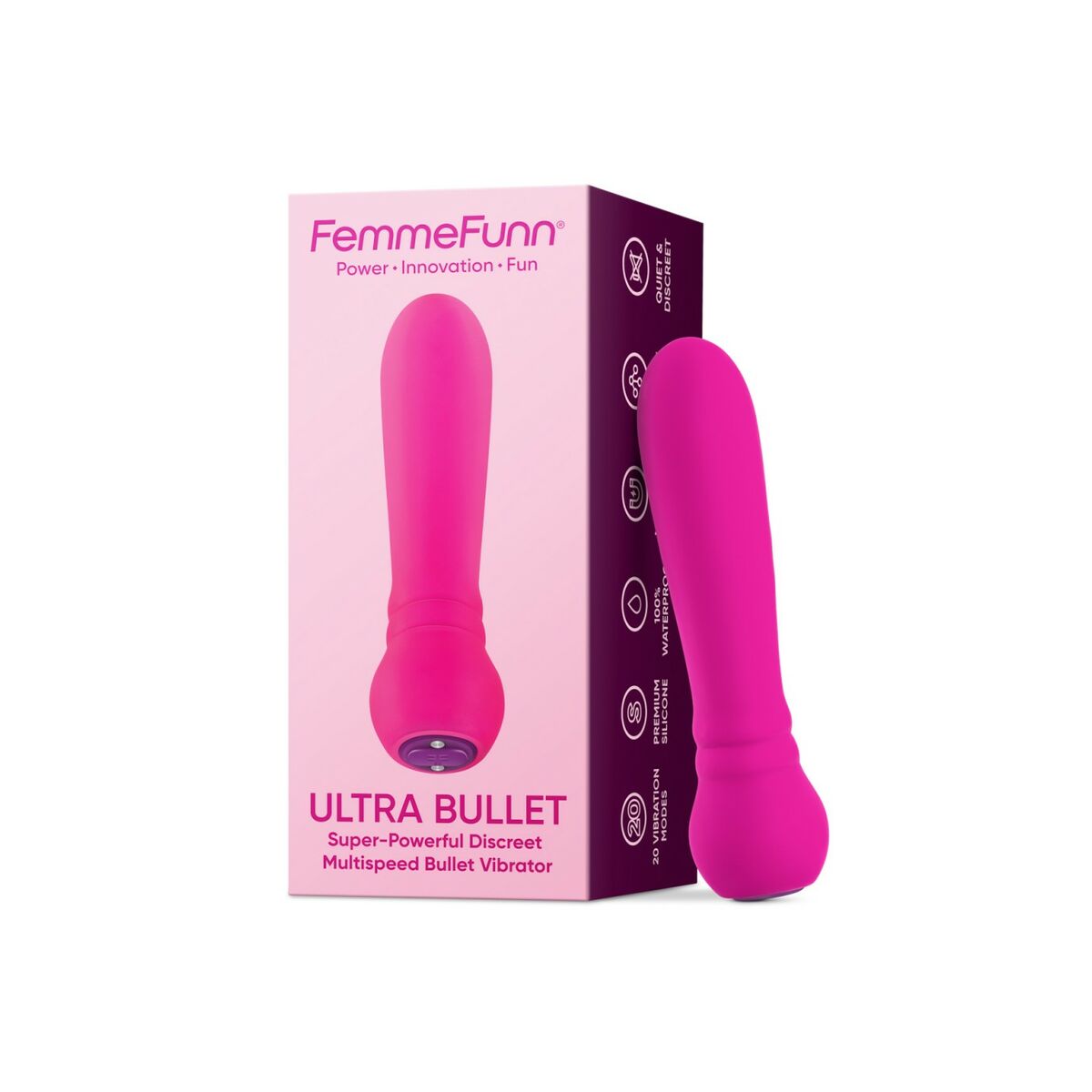 Vibrator FemmeFunn Ultra Bullet Rosa - 3